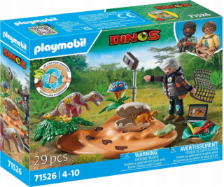 PLAYMOBIL 71526 Dinos Stegosaurus Hnízdo se zlodějem vají...