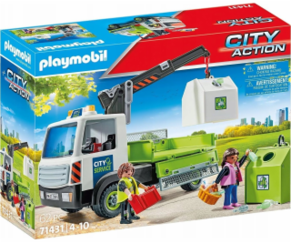 PLAYMOBIL 71431 City Action nákladní vůz na odpadové sklo...