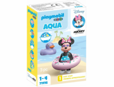 PLAYMOBIL 71416 1.2.3 & Disney: Minnie s Beach Trip, stavebnice