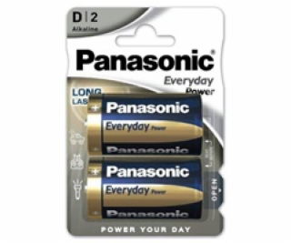 Panasonic Alkalická baterie LR20EPS/2BP Everyday Power (B...