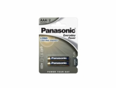 Panasonic Alkalická baterie LR03EPS/2BP Everyday Power (Blistr 2 ks)