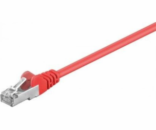 Goobay Goobay 95539 CAT 5e patch kabel, F/UTP, červený, 1,5m