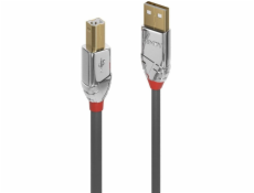 Lindy USB-A – USB-B kabel USB 7,5 m šedý (36645)