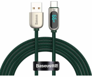 Baseus USB-A - USB-C USB kábel 2 m Zelený (CASX020106)