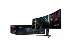 GIGABYTE LCD - 49  Gaming monitor AORUS CO49DQ DQHD, 5120 x 1440, 144Hz, 250cd/m2, 0.03ms, 2xHDMI, 1xDP, OLED