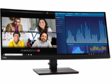 Lenovo LCD P34w-20 34,14  IPS zakřivený/3440x1440/6ms/DP/2xHDMI/3xUSB/USB-C/RJ45/Pivot/Repro/černá