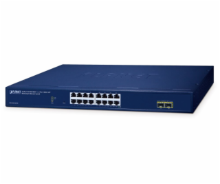 Planet GS-2210-16T2S WEBsmart L2 switch, 16x1Gb, 2x1Gb SF...