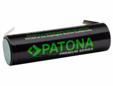 PATONA nabíjecí baterie 18650 Li-lon 3000mAh PREMIUM 3,7V s páskovými vývody pro pájení