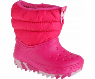 Crocs Crocs Classic Neo Puff Boot Toddler 207683-6X0 Růžo...