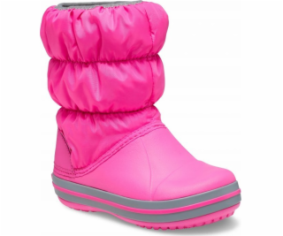 Crocs Crocs Winter Puff Boot Boot Kids 14613-6TR Růžová 2...