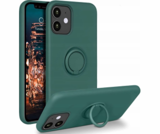 OEM pouzdro se silikonovým prstenem pro iPhone 11 zelené