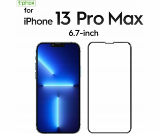 T-Dhox Glass T-Dhox 5D iPhone 13 Pro Max/ 14 Plus Black F...