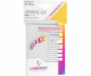 Gamegenic: japonské veľkosti rukávov Prime (62x89 mm) 60 ...