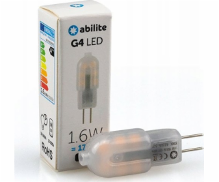 —ABILITE LED ŽÁROVKA, TEPLÁ G4 1,6W 12V 160LM