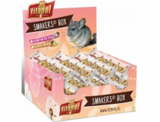 Vitapol SMAKERS SUŠENÉ A SUŠENÉ BOX PRO ČINČILY 12 ks/krab.