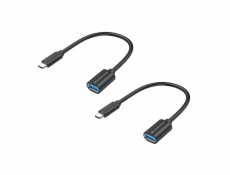 Conceptronic ABBY11B OTG-Adapter für USB-C zu USB-A