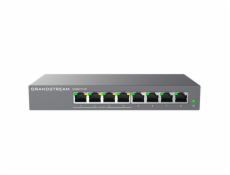 Grandstream GWN7711P Layer 2 Lite managed switch, 8 portů, 4x PoE/PoE+