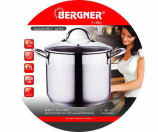 BERGNER Hrnec nerez 7,7 l Gourmet BG-6504