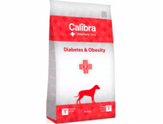 CALIBRA Veterinary Diets Dog Diabetes&Obesity - dry dog food - 12kg