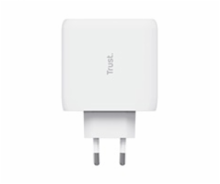 TRUST nabíječka MAXO 65W, 2x USB-C, bílá