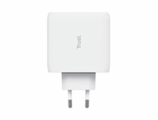 TRUST nabíječka MAXO 65W, 2x USB-C, bílá