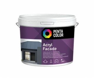 Fasádní barva Pentacolor Acryl Fasad, bílá, 10l