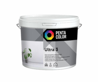 Disperzní barva Pentacolor Ultra 3, bílá, 5l