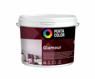 Disperzní barva Pentacolor Glamour, bílá, 5l