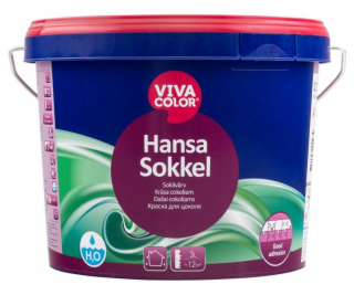 Fasádní barva Vivacolor Hansa Sokkel A, bílá, 2,7l