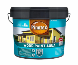 Emulzní barva Pinotex Wood Paint Aqua, tmavě zelená, 9 l