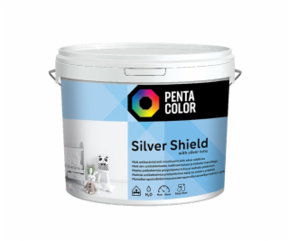 Barva Pentacolor Silver Shield, bílá, 10l