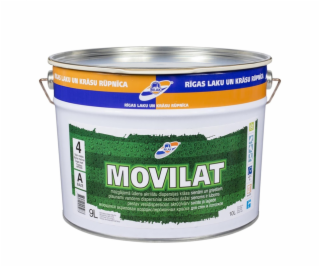 Disperzní barva Rilak Movilat 4, bílá, 9l