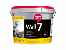 Akrylátová barva na zeď Vivacolor WALL 7 A, bílá, 2,7L