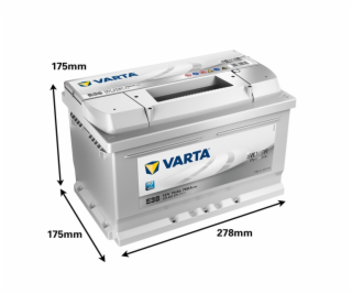 Baterie Varta SD E38, 74 Ah, 750 A, 12 V