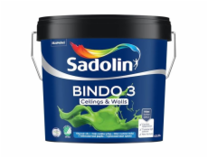 Barva Sadolin Bindo 3 BW, bílá, 4,5l