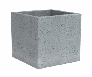 Vazonas Scheurich Stony Grey, plastikinis, O 38 cm, pilkas