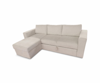 Sofa-lova Domoletti, balta, 230 x 92 cm x 73 cm