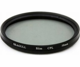 Seagull Filter Polarizačný filter Cpl Slim 58mm pre fotoa...