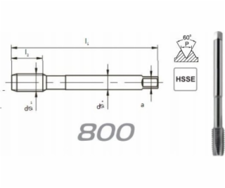 Flatar Threadder M24X1.5 DIN-374B (6H) HSSE 800