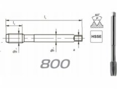 Flatar Threadder M24X1.5 DIN-374B (6H) HSSE 800