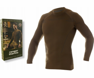 Brubeck LS14860 Pánské mikiny Ranger Thermo Khaki XXL