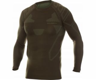 Brubeck LS14210 Pánská mikina RANGER PROTECT khaki S