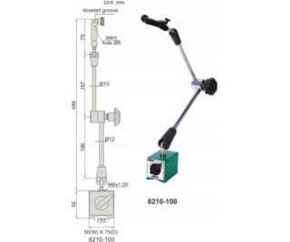 Internace Base Magnet L = 500