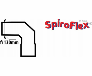 SpiroFlex 130 NASTAVITELNÉ KOLENO, NEREZ, // RSK.SX-WN130KN