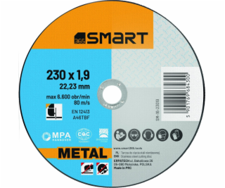 Chytrý řezný kotouč na kov 230x1,9mm smart/25ks/