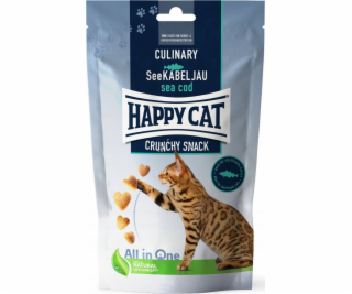 Happy Cat Crunchy Snack Sea Cod, pochoutka, pro kočky, tr...