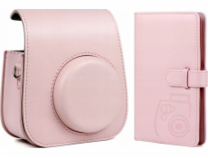 LoveInstant Bag Set 2v1 Fuji Instax Mini 11 Case + Album Pink