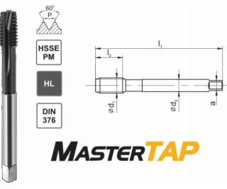 Flatar Threadder M16X1.5 DIN-374B (6H) HSSE-PM HL Mastertap