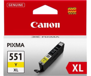 Canon CLI-551Y XL - Hojtydende - gul