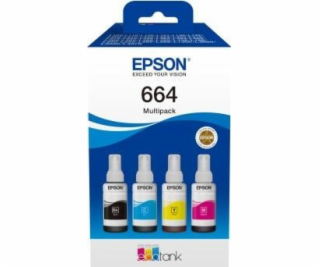 Epson C13T66464A inkoustová náplň 4 kusů Kompatibilní Čer...